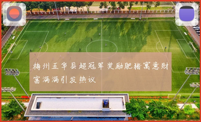 梅州五华县超冠军奖励肥猪寓意财富满满引发热议