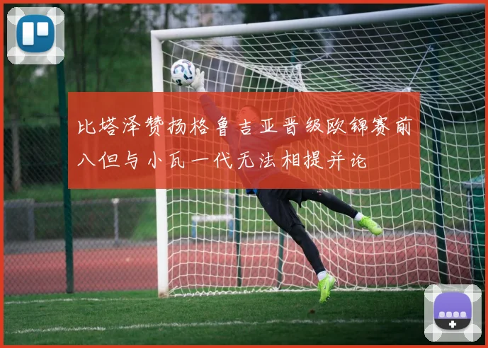 比塔泽赞扬格鲁吉亚晋级欧锦赛前八但与小瓦一代无法相提并论